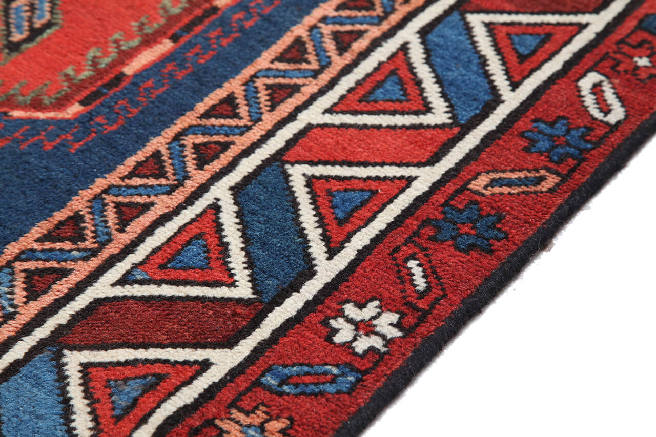 Authentic Antique Persian Malayer Rug | Hand-Knotted 390x87cm