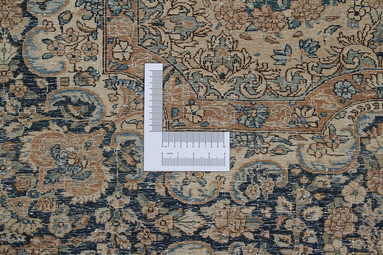 Tappeto Kerman Antico Persiano Autentico | Annodato a Mano 360x265cm