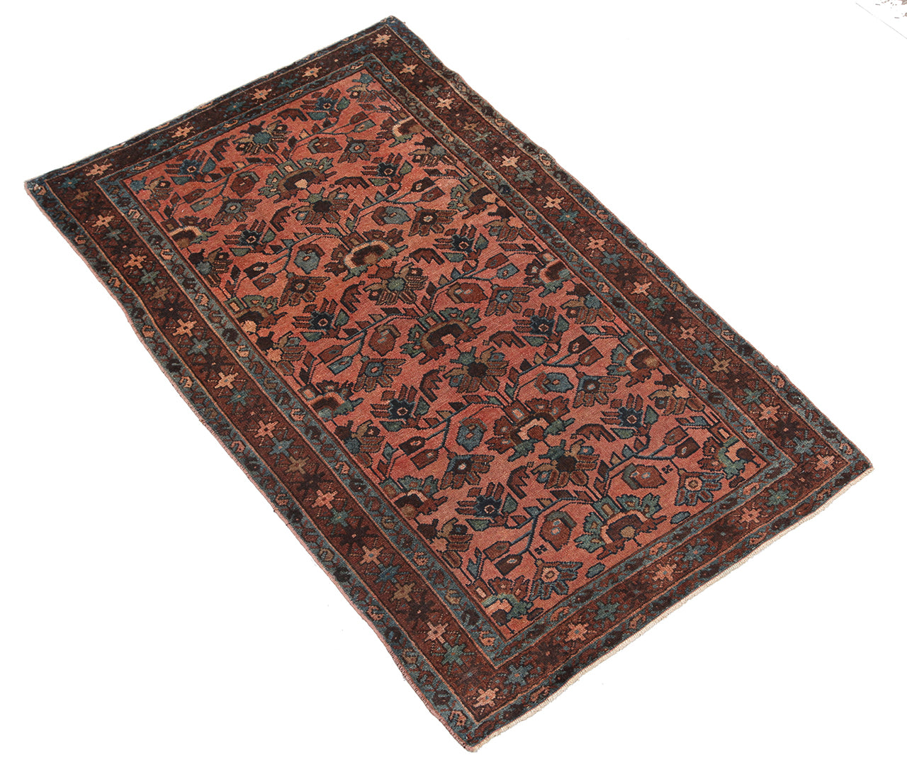 Tappeto Lillian Antico Persiano Autentico | Annodato a Mano 172x110cm