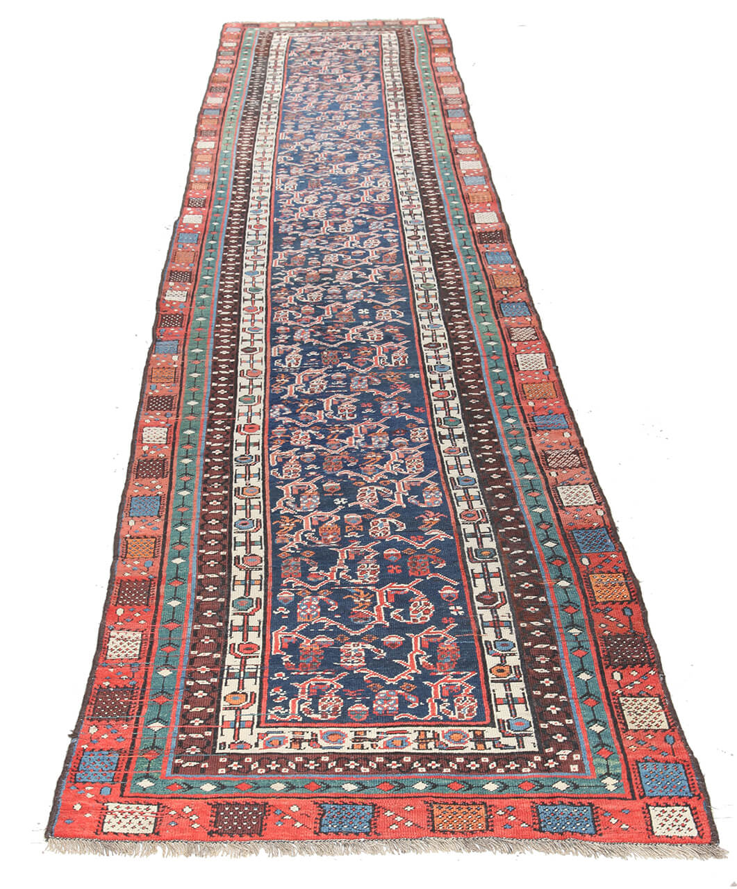 Authentic Antique Persian Malayer Rug | Hand-Knotted 675x100cm