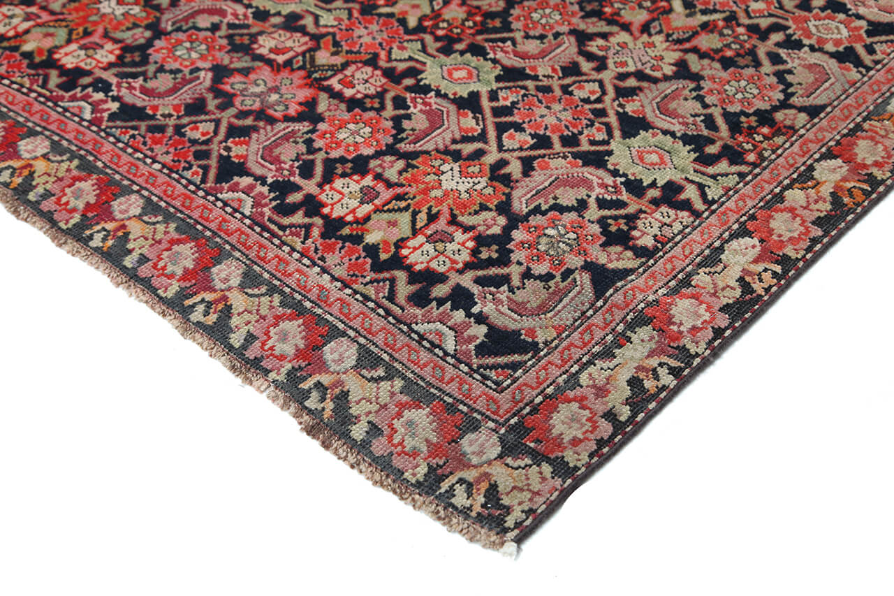 Authentic Antique Persian Malayer Rug | Hand-Knotted 450x105cm