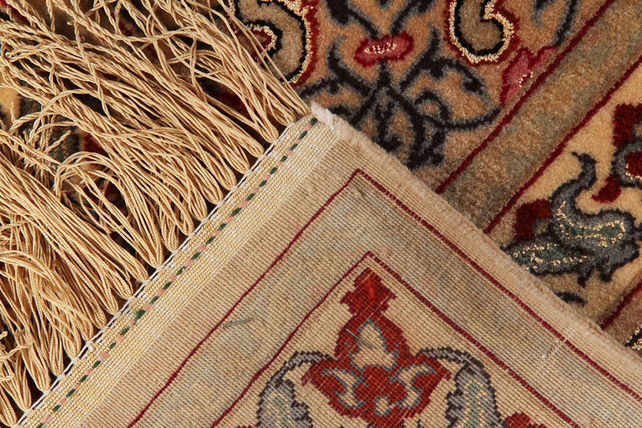 Tappeto Persiano ISFAHAN Seta/Lana 236x159cm