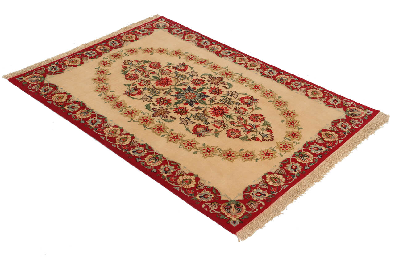 Persian Isfahan Silk & Wool Rug 149_105 cm