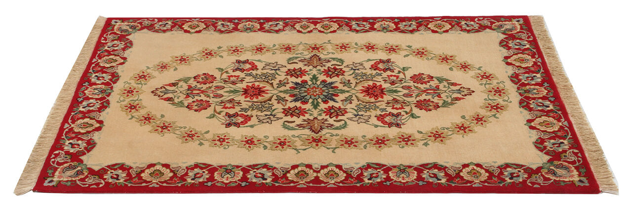 Persian Isfahan Silk & Wool Rug 149_105 cm