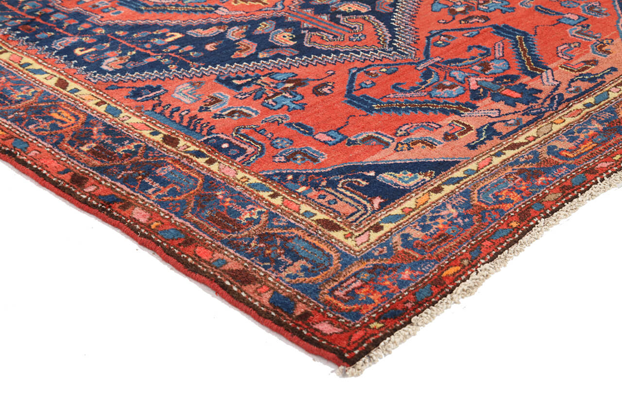 Authentic Antique Persian Malayer Rug | Hand-Knotted 240x143cm