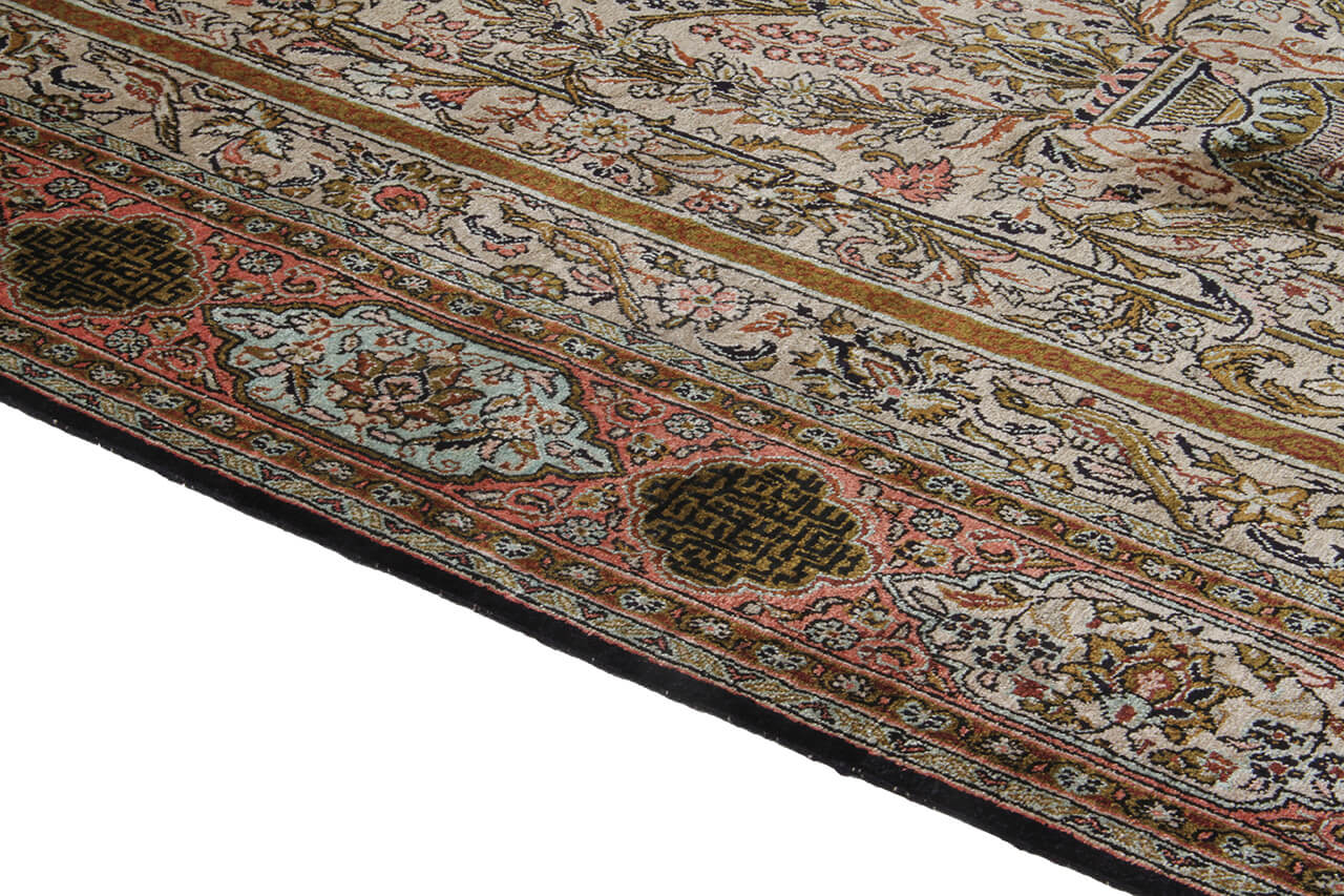 Persian Qum Silk Rug 190_110 cm