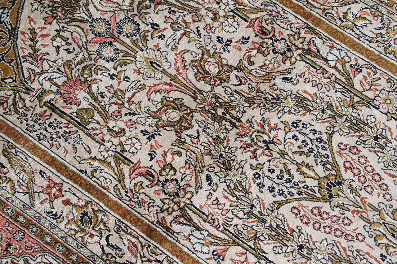 Persian Qum Silk Rug 190_110 cm