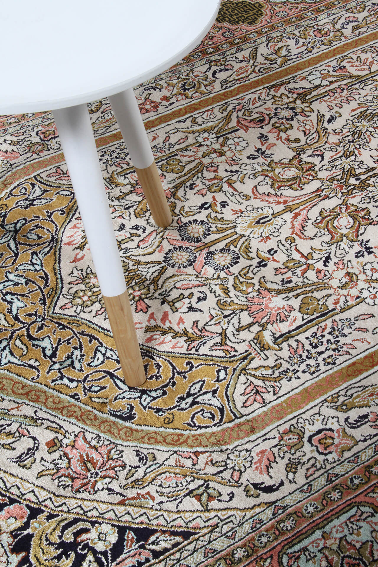Persian Qum Silk Rug 190_110 cm