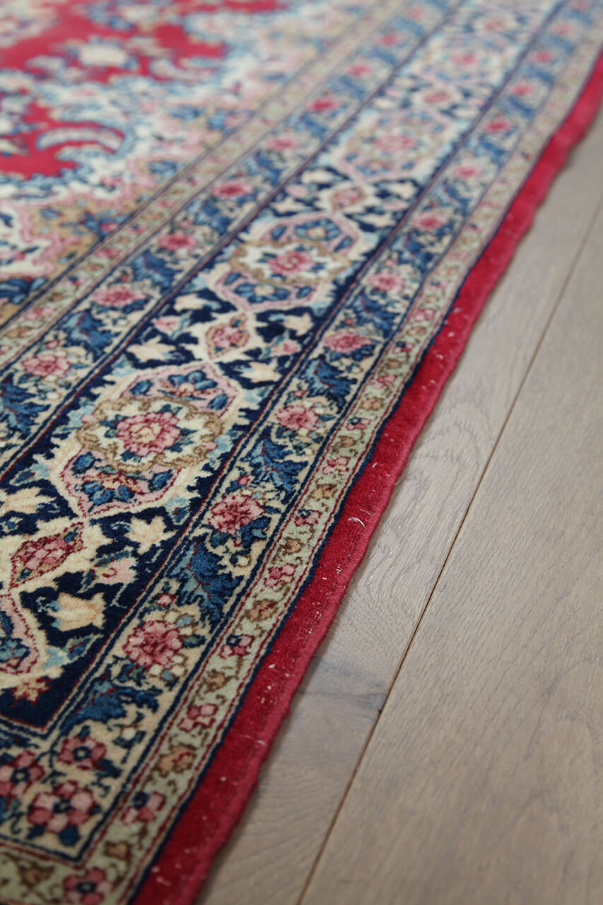 Authentic Antique Persian Kerman Rug | Hand-Knotted 223x142cm