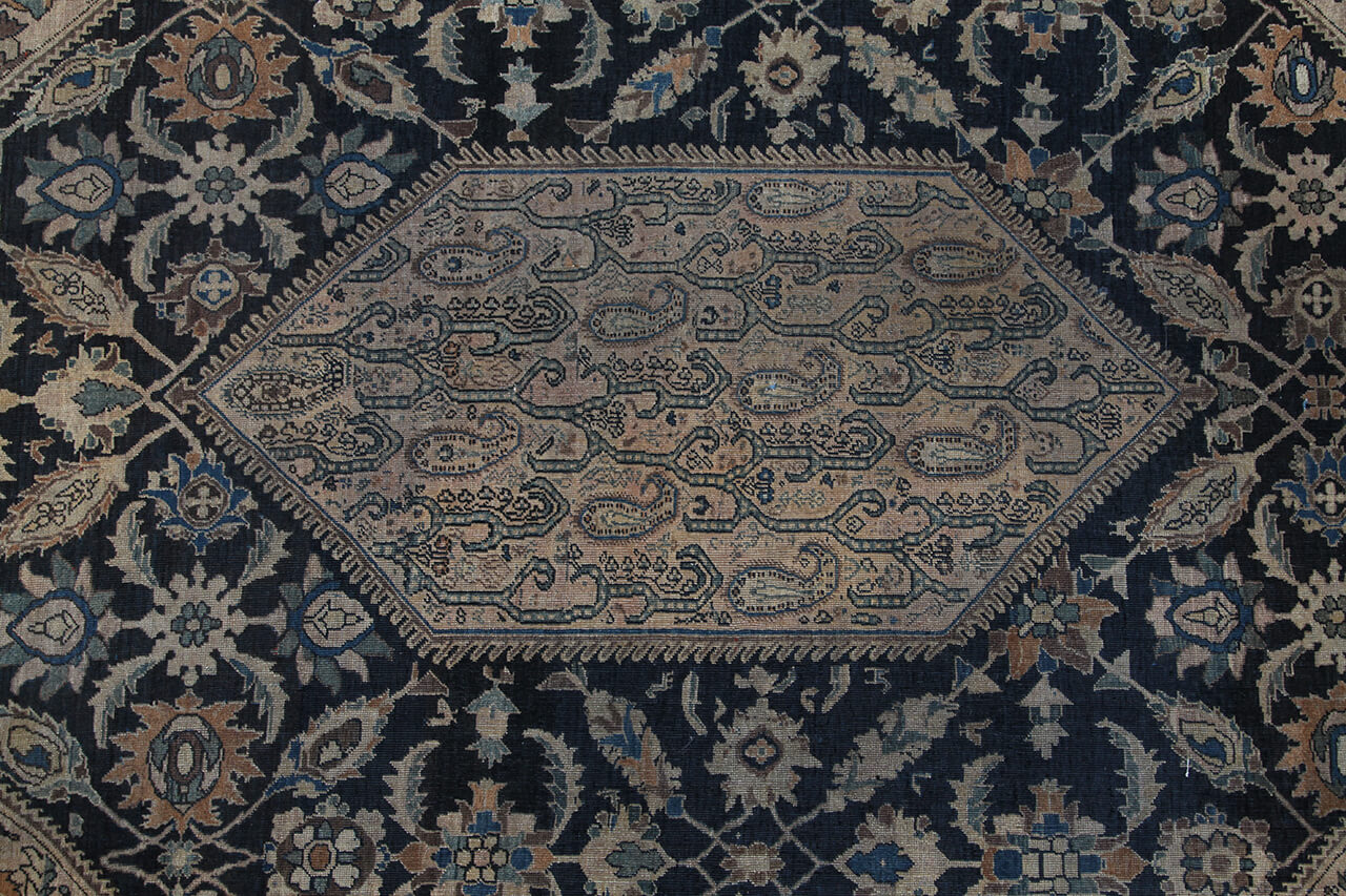 Tappeto Farahan Antico Persiano Autentico | Annodato a Mano 198x122cm
