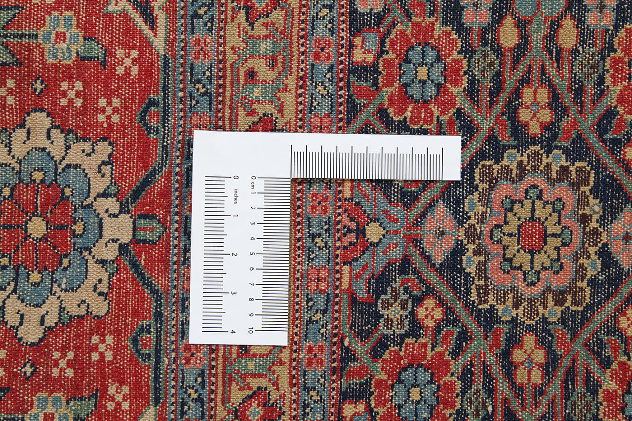 Authentic Antique Persian Farahan Rug | Hand-Knotted 371x301cm