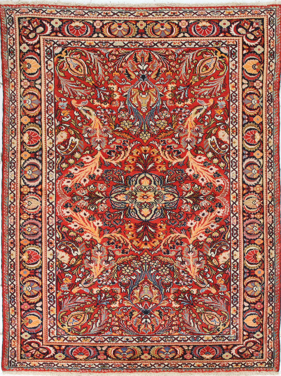 Tappeto Lillian Antico Persiano Autentico | Annodato a Mano 197x143cm