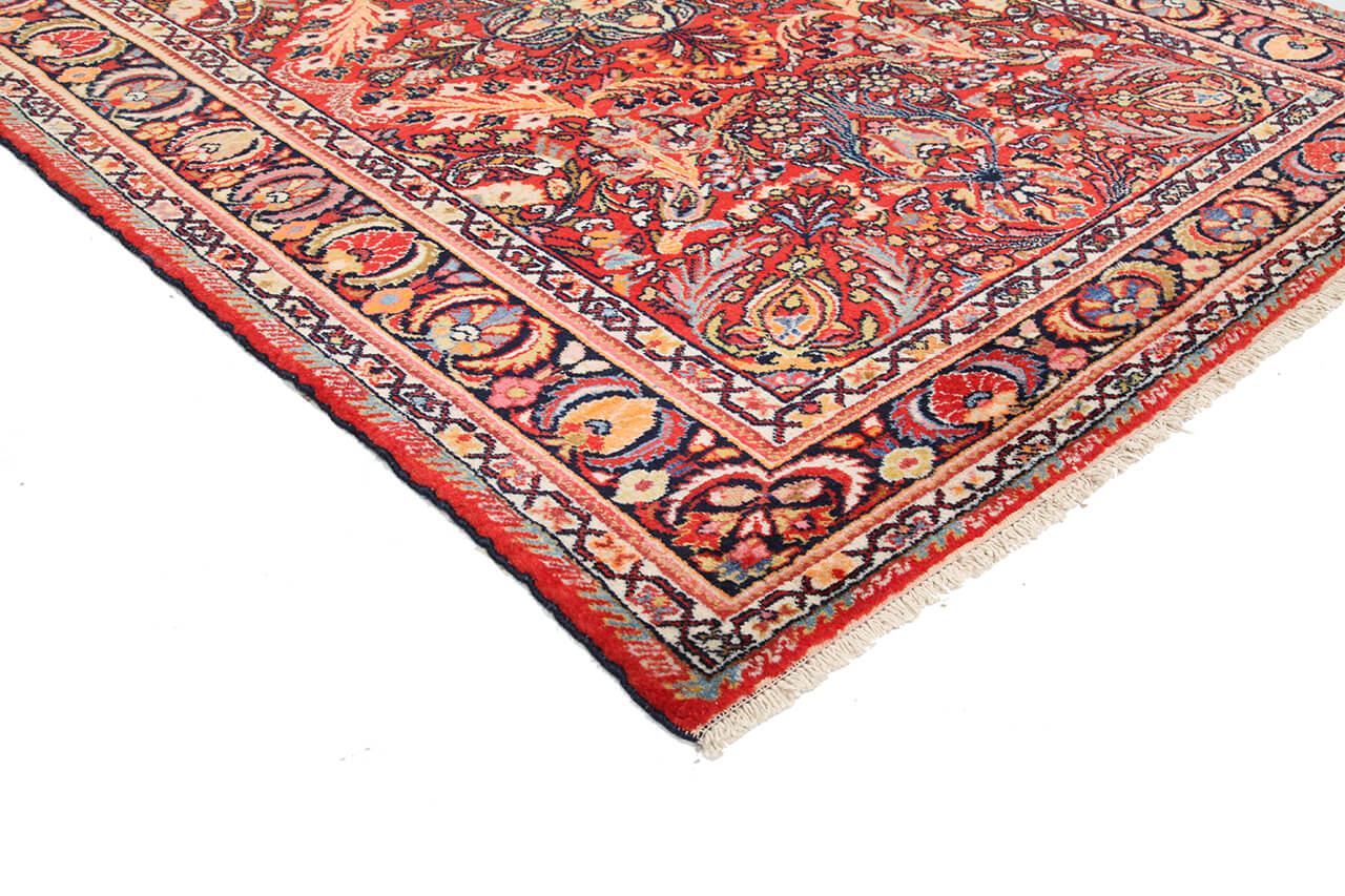 Tappeto Lillian Antico Persiano Autentico | Annodato a Mano 197x143cm