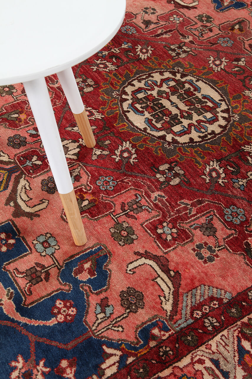 Authentic Antique Persian Malayer Rug | Hand-Knotted 191x134cm