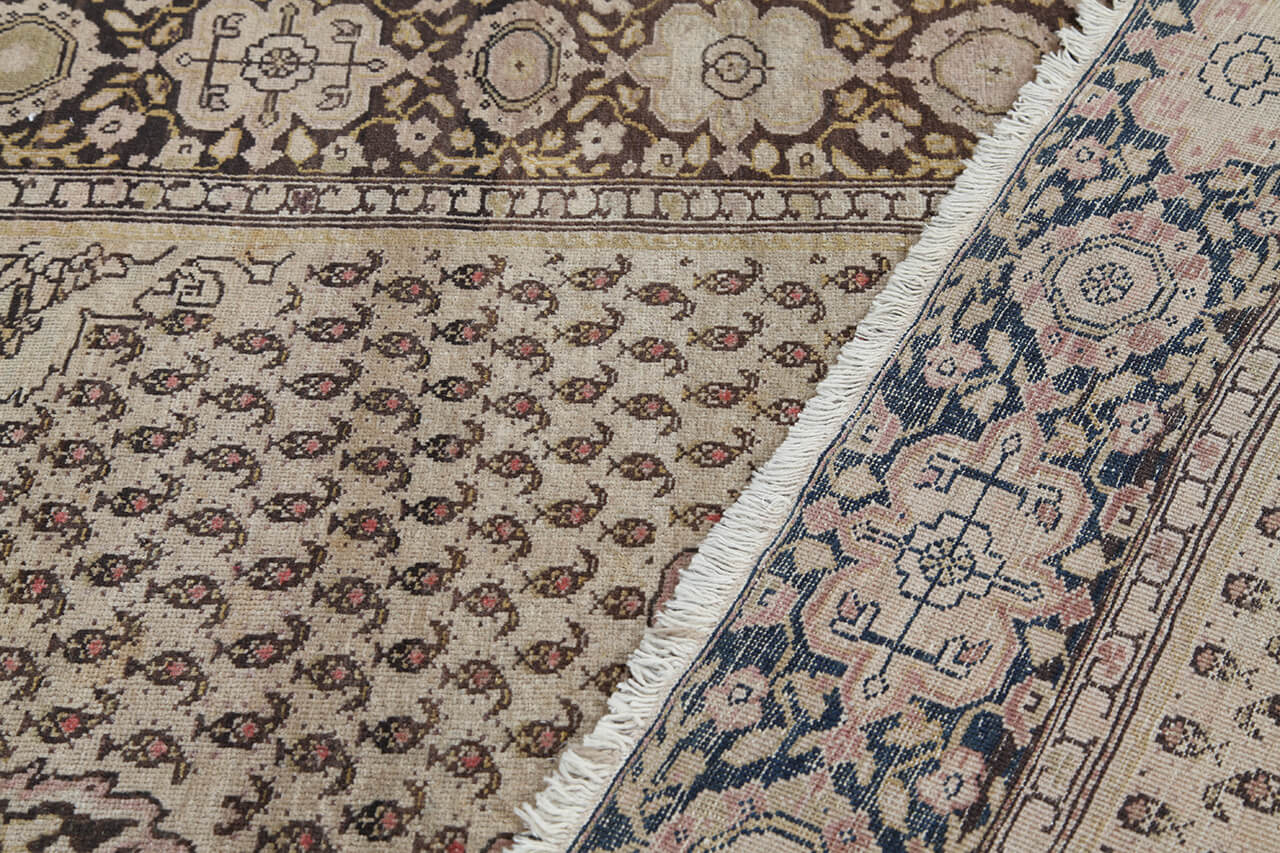 Authentic Antique Persian Farahan Rug | Hand-Knotted 191x119cm