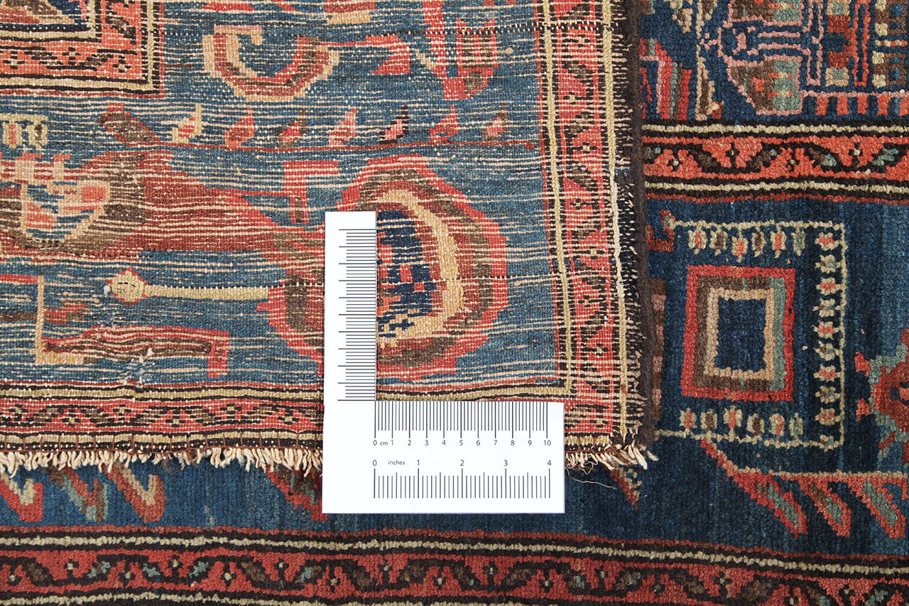 Authentic Antique Persian Malayer Rug | Hand-Knotted 198x116cm