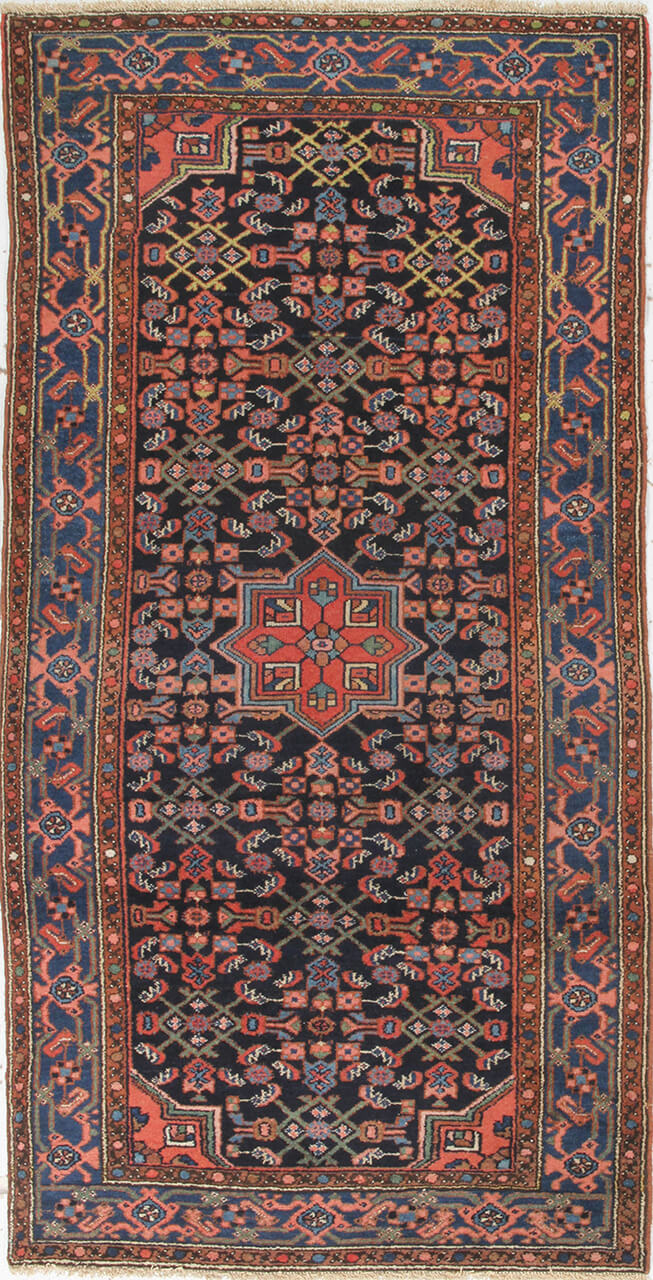 Authentic Antique Persian Lillian Rug | Hand-Knotted 205x103cm