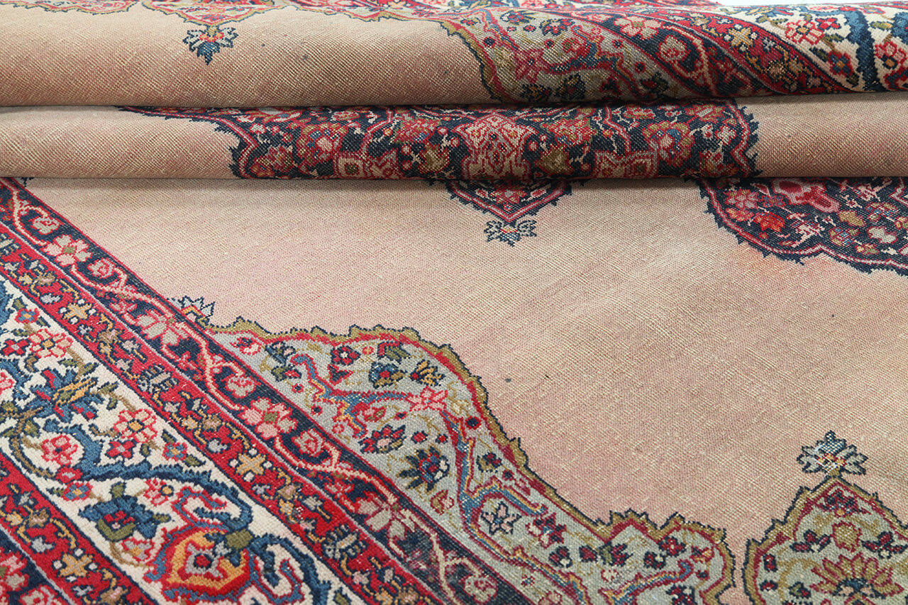 Tappeto Kerman Antico Persiano Autentico | Annodato a Mano 209x141cm