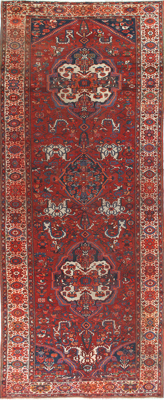 Tappeto Malayer Antico Persiano Autentico | Annodato a Mano 510x210cm