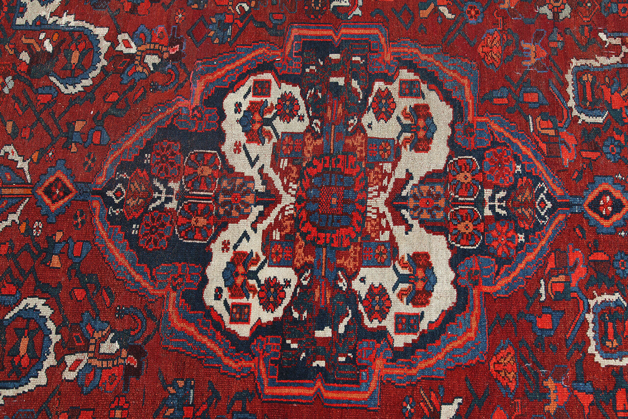 Tappeto Malayer Antico Persiano Autentico | Annodato a Mano 510x210cm