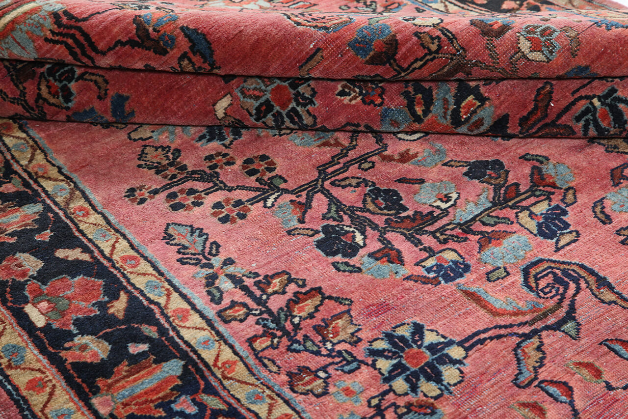 Tappeto Lillian Antico Persiano Autentico | Annodato a Mano 201x134cm