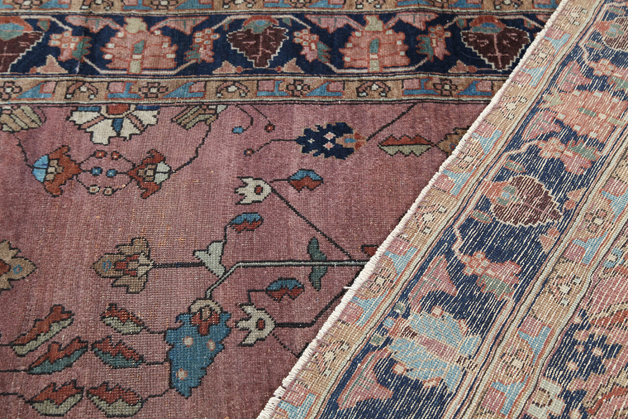 Tappeto Lillian Antico Persiano Autentico | Annodato a Mano 210x140cm