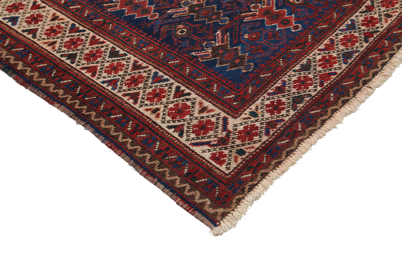 Authentic Antique Persian Malayer Rug | Hand-Knotted 186x142cm