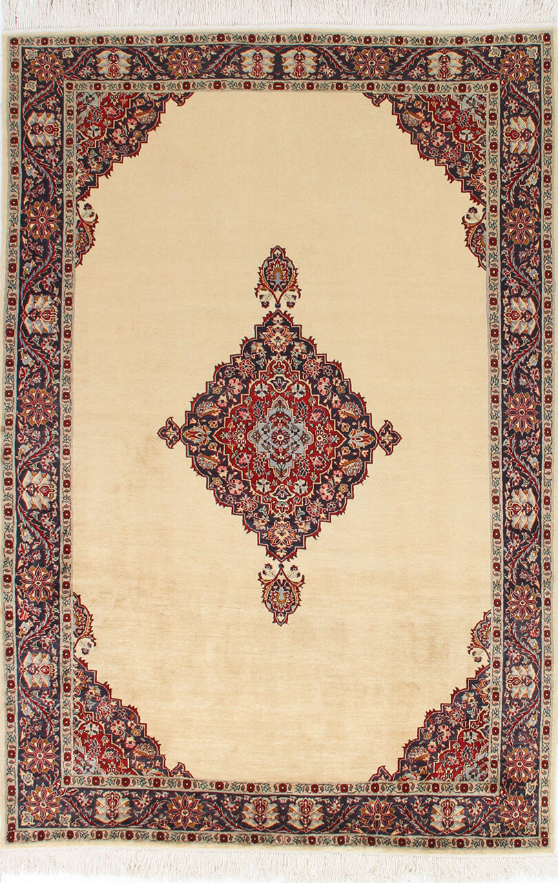 Persian Isfahan Silk & Wool Rug 281_187 cm