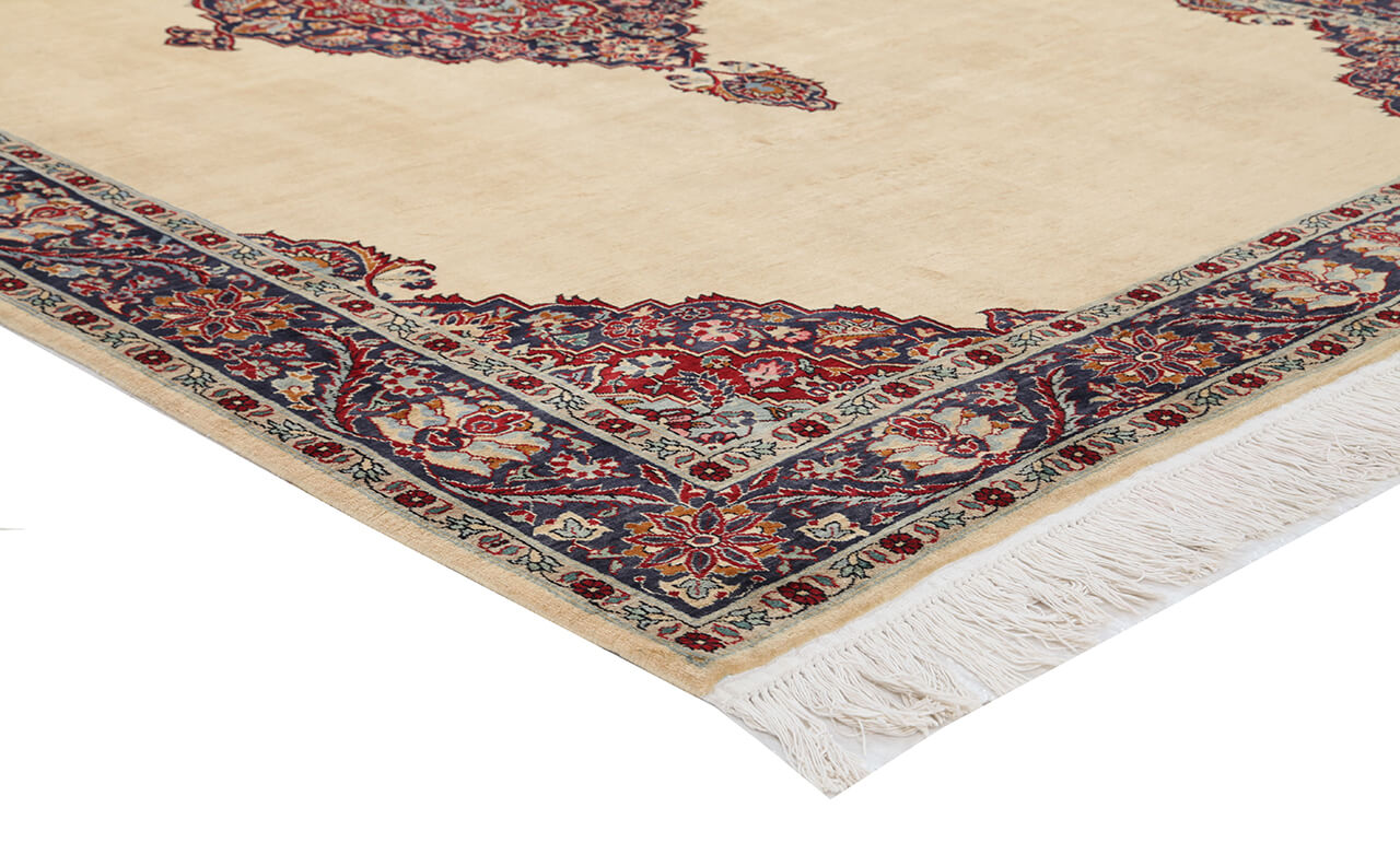 Persian Isfahan Silk & Wool Rug 281_187 cm