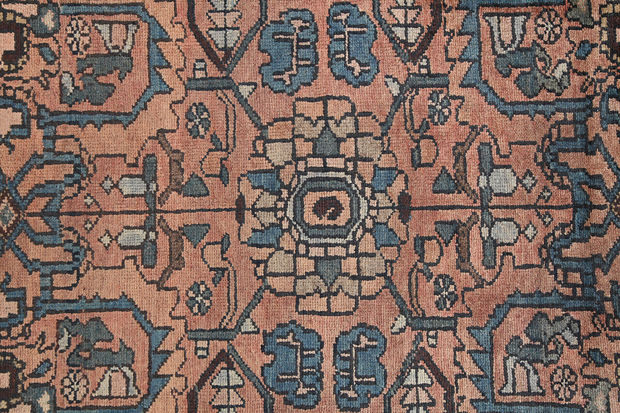 Authentic Antique Persian Malayer Rug | Hand-Knotted 188x98cm