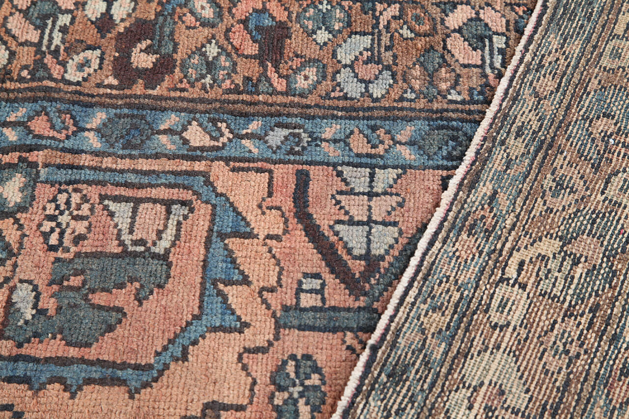 Authentic Antique Persian Malayer Rug | Hand-Knotted 188x98cm