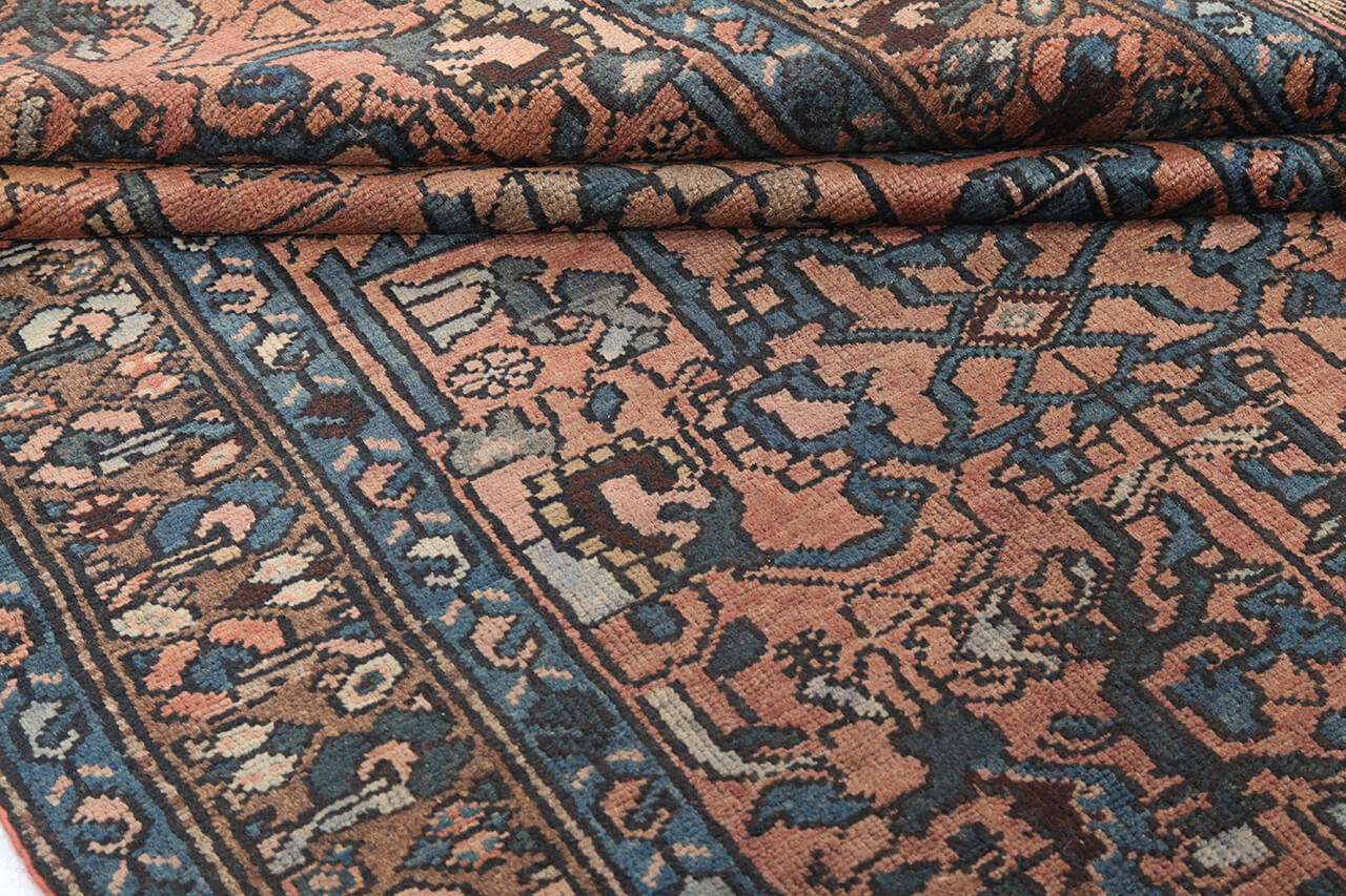 Authentic Antique Persian Malayer Rug | Hand-Knotted 188x98cm