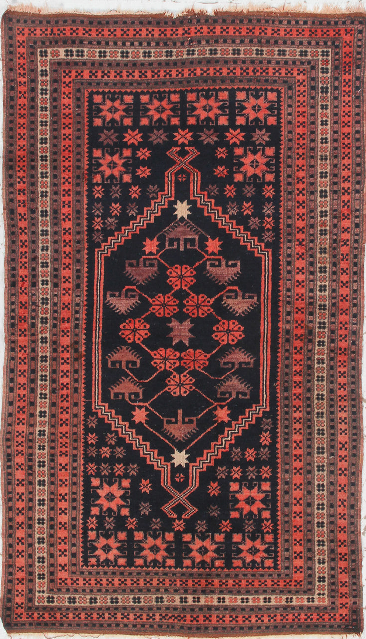 Authentic Antique Anatolian Rug | Hand-Knotted 180x103cm
