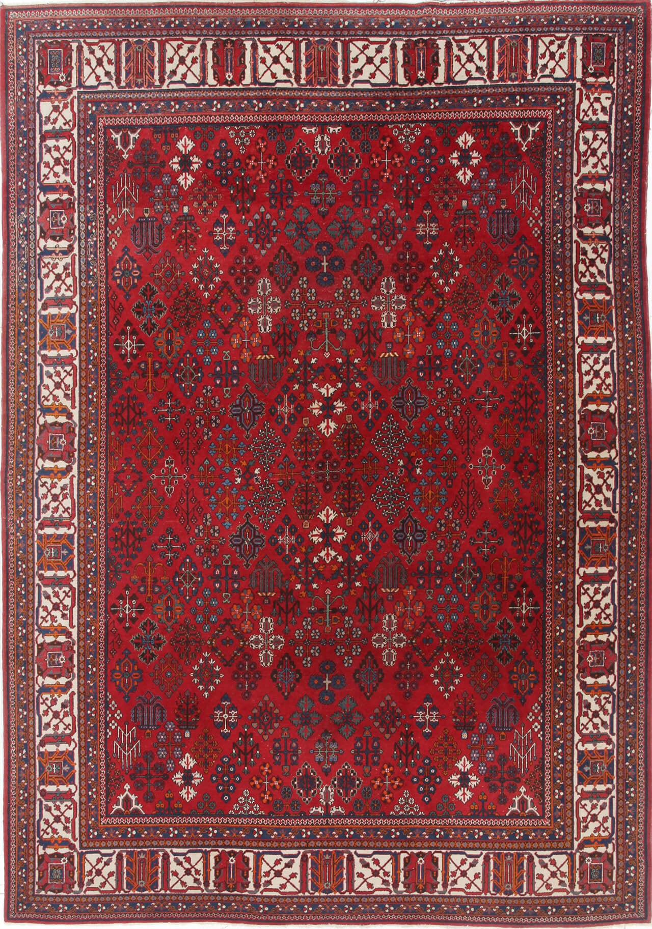 Authentic Antique Persian Meime Rug | Hand-Knotted 350x250cm