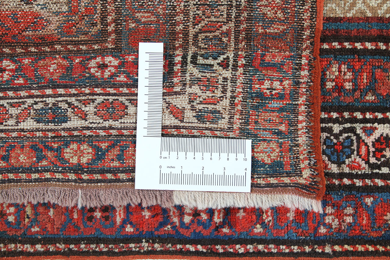 Authentic Antique Persian Malayer Rug | Hand-Knotted 214x103cm