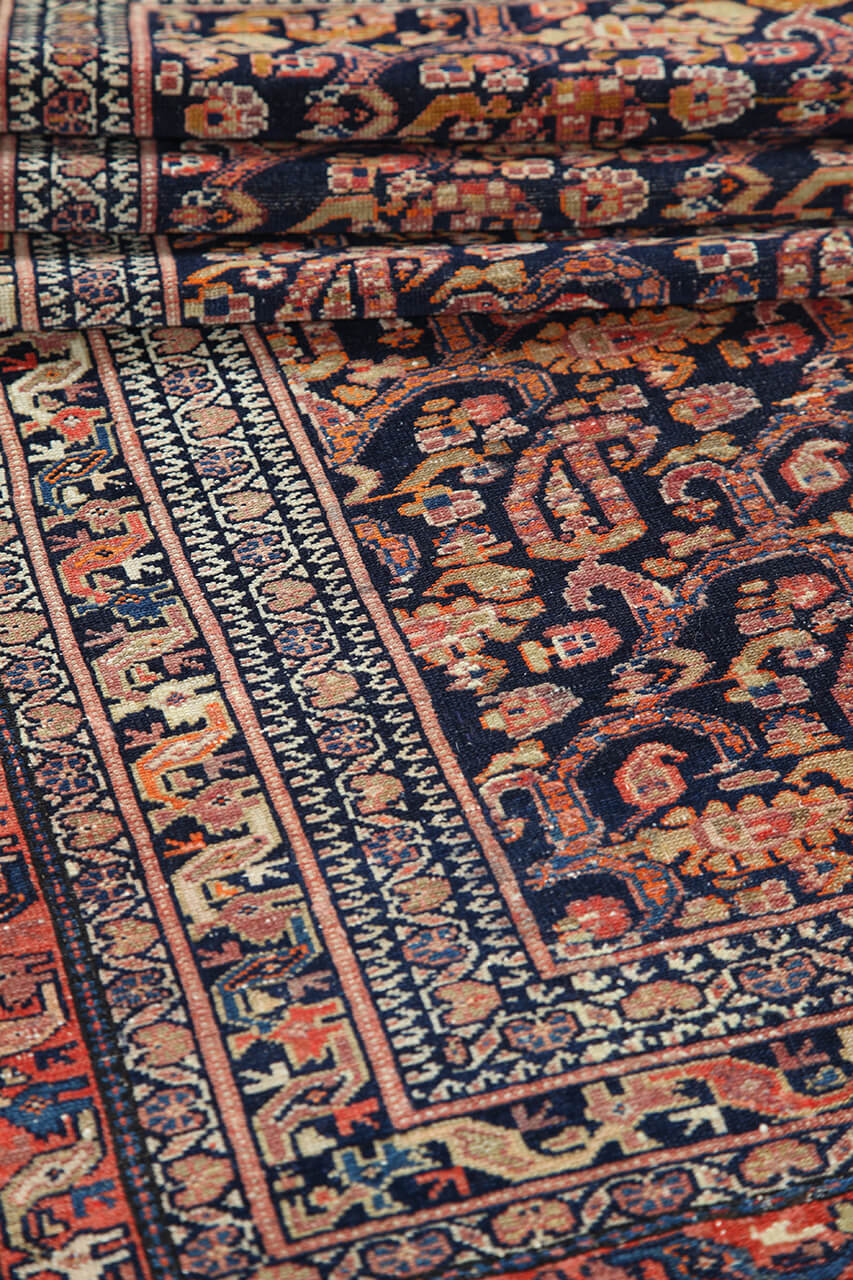 Authentic Antique Persian Malayer Rug | Hand-Knotted 177x118cm