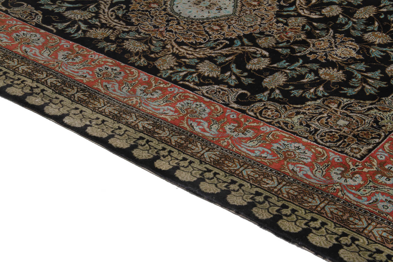 Persian Qum Silk Rug 156_103 cm