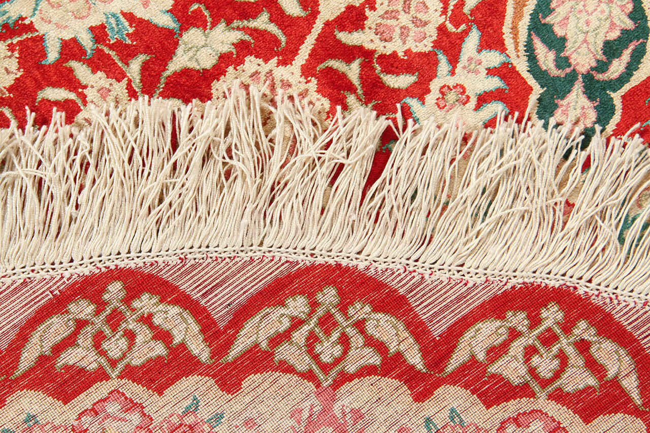 Persian Qum Silk Rug 201_201 cm