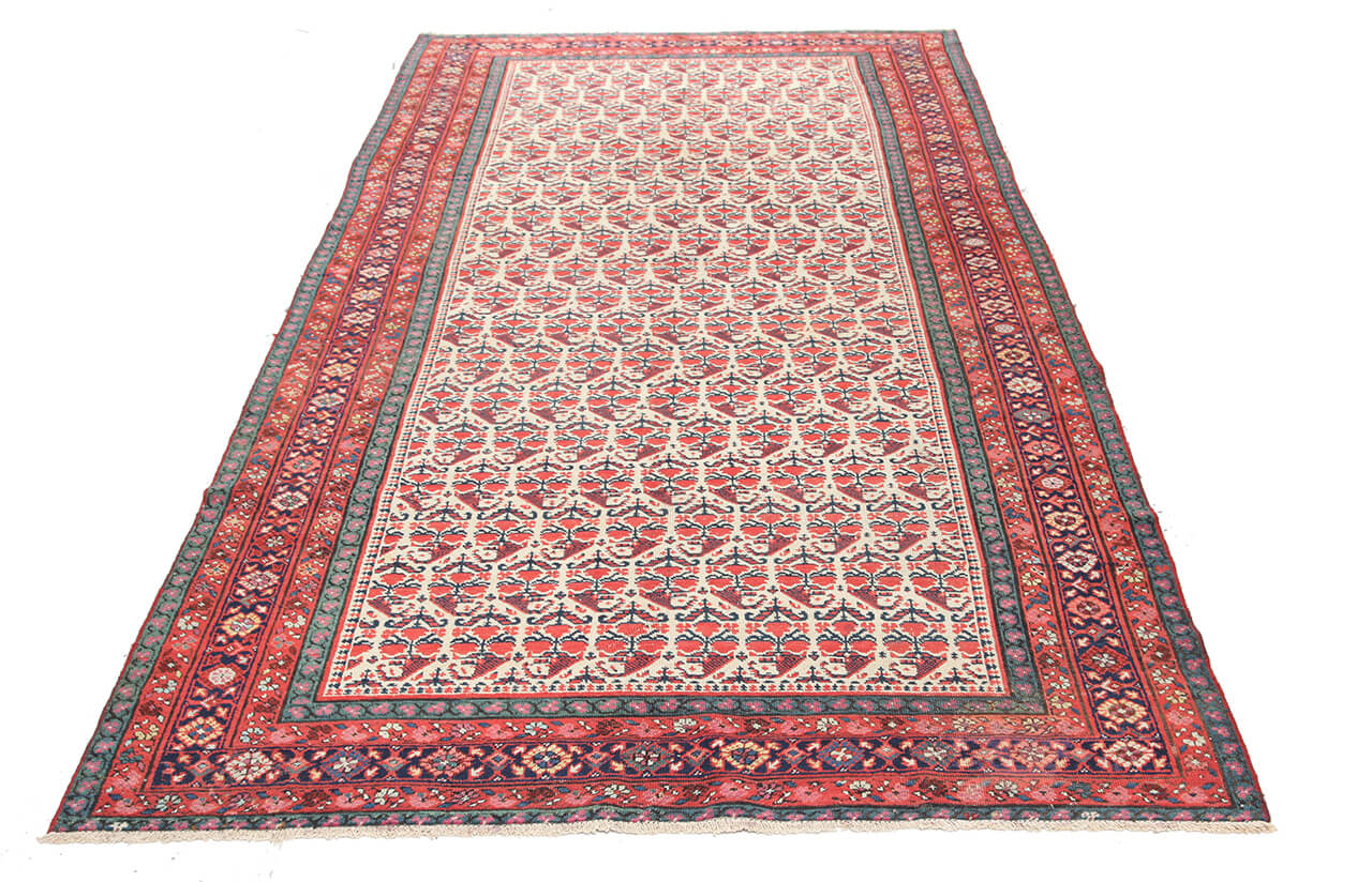 Authentic Antique Persian Malayer Rug | Hand-Knotted 360x150cm