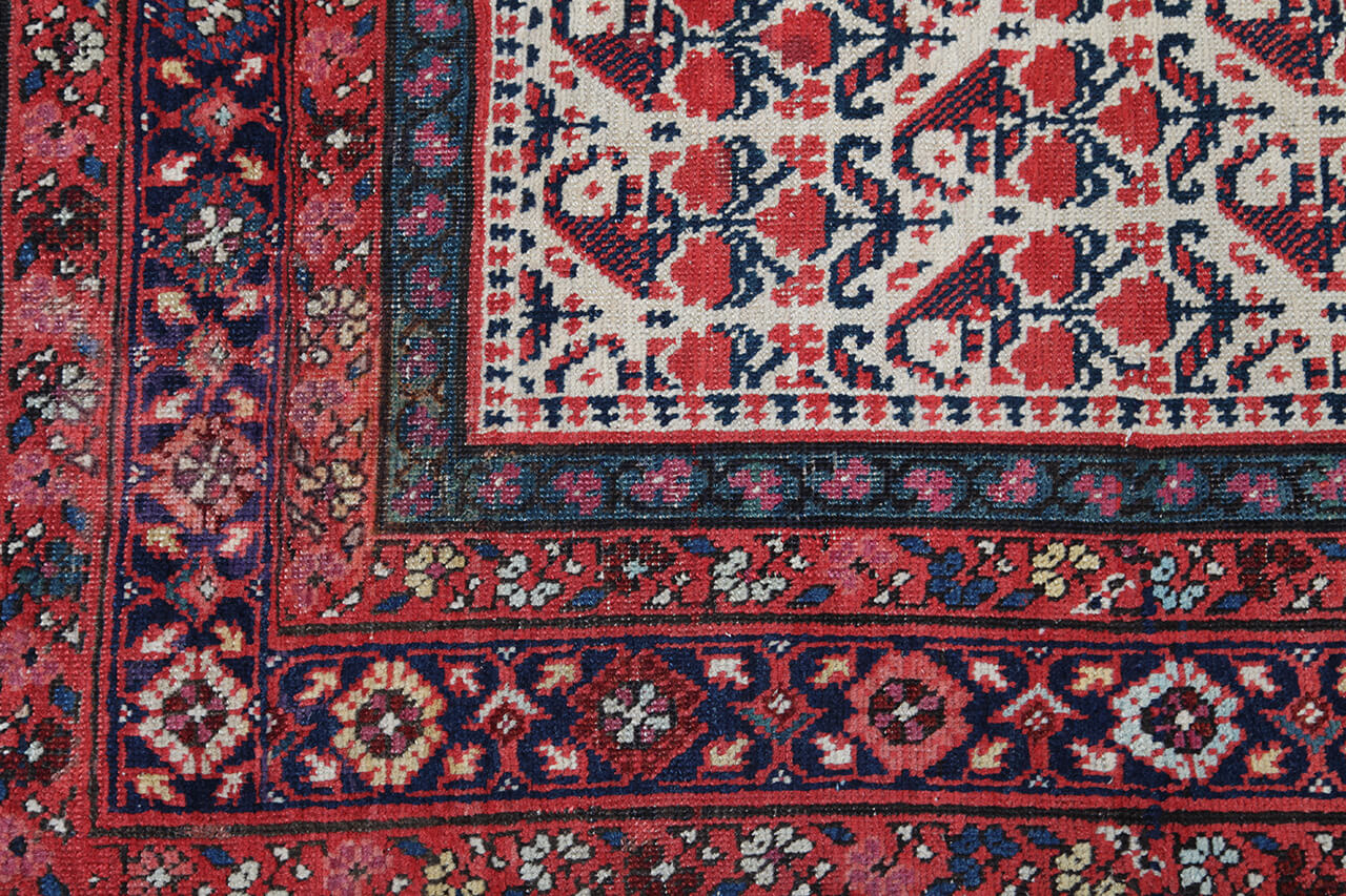 Authentic Antique Persian Malayer Rug | Hand-Knotted 360x150cm