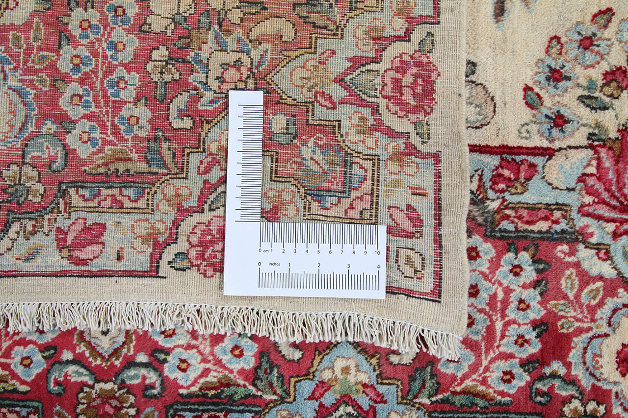 Tappeto Kerman Antico Persiano Autentico | Annodato a Mano 280x185cm