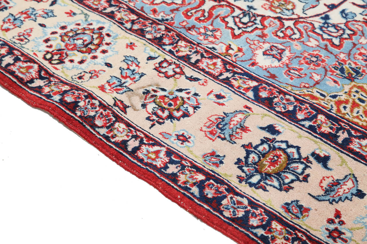 Persian Isfahan Silk & Wool Rug 226_150 cm