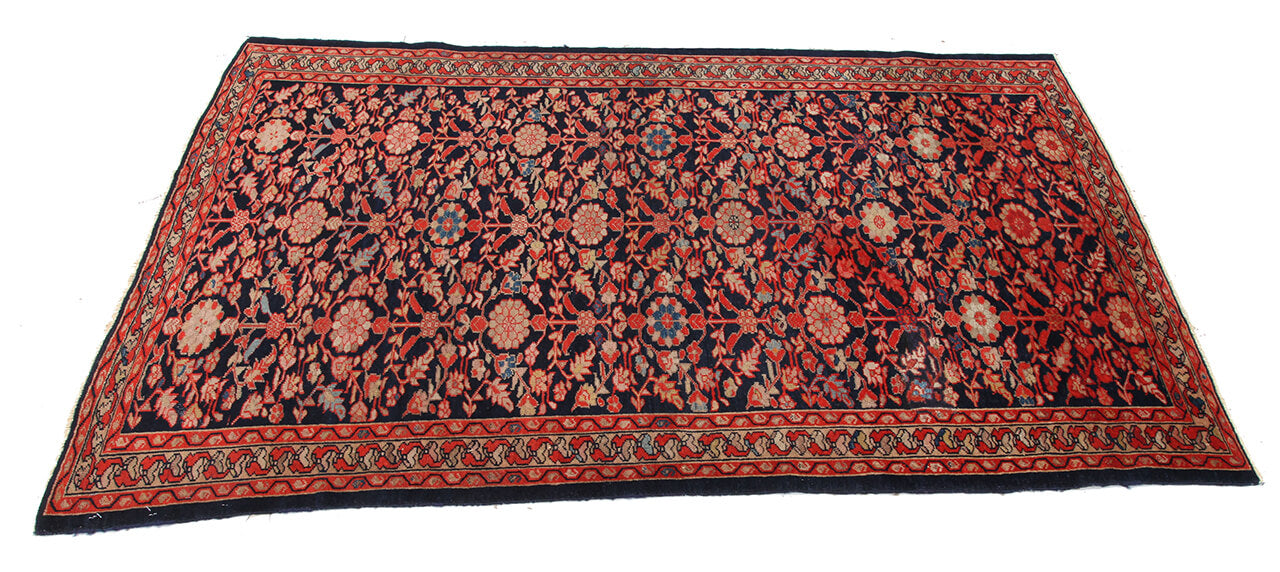 Authentic Antique Persian Malayer Rug | Hand-Knotted 187x119cm