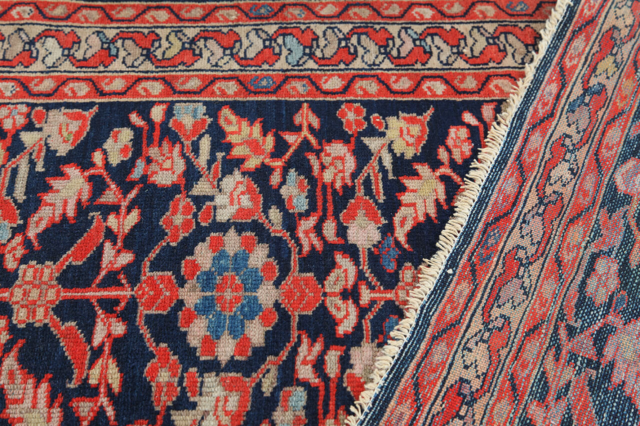 Authentic Antique Persian Malayer Rug | Hand-Knotted 187x119cm