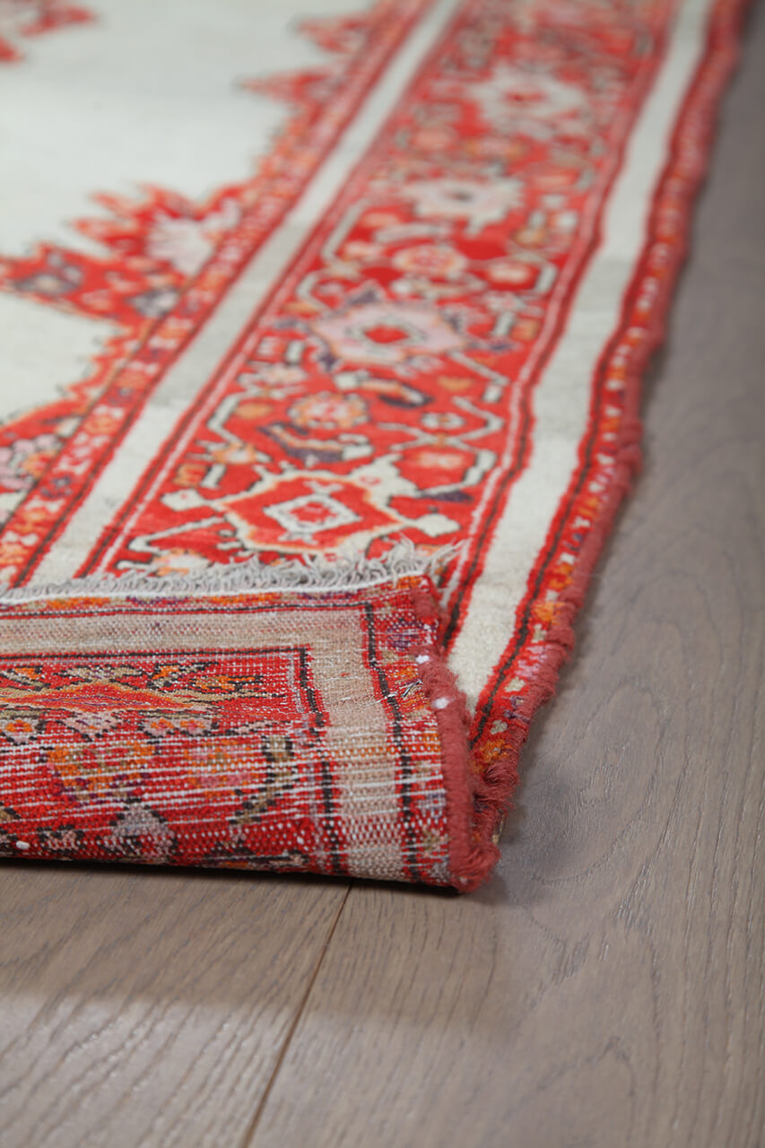 Authentic Antique Persian Malayer Rug | Hand-Knotted 186x130cm