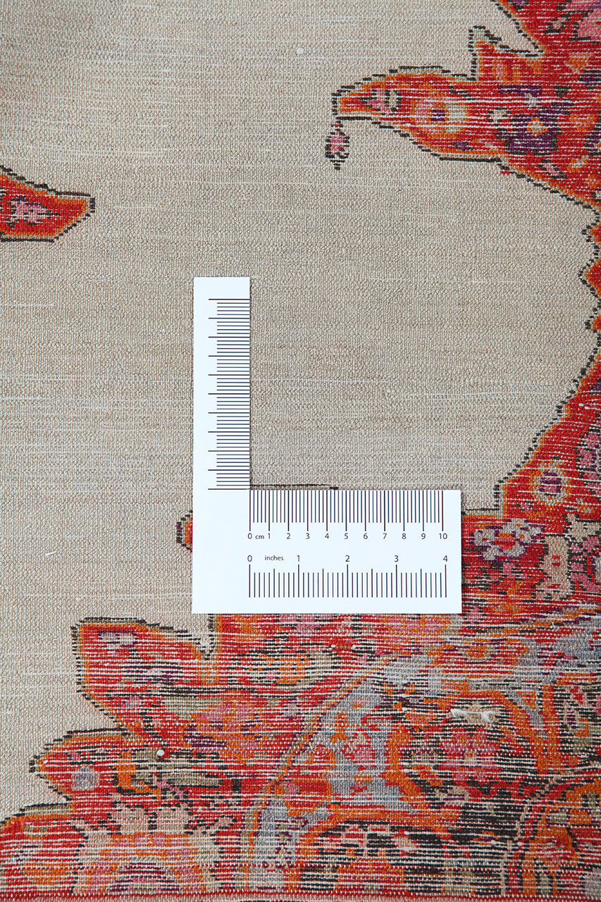 Authentic Antique Persian Malayer Rug | Hand-Knotted 186x130cm