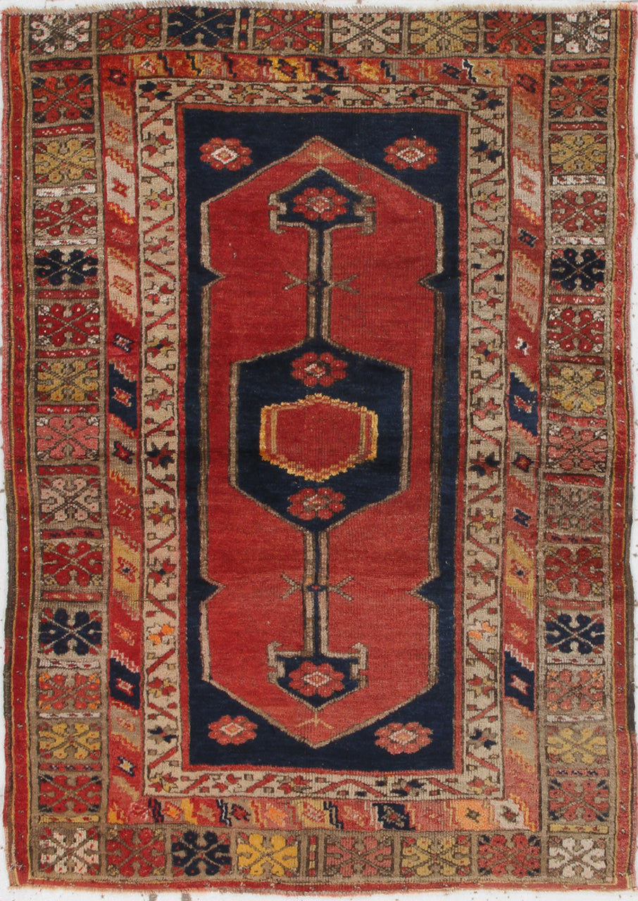 Authentic Antique Anatolian Rug | Hand-Knotted 158x110cm