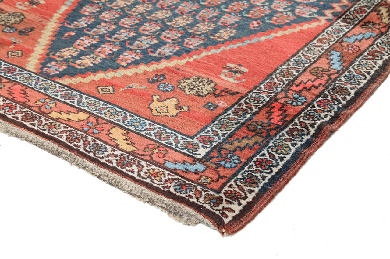 Authentic Antique Persian Malayer Rug | Hand-Knotted 484x108cm