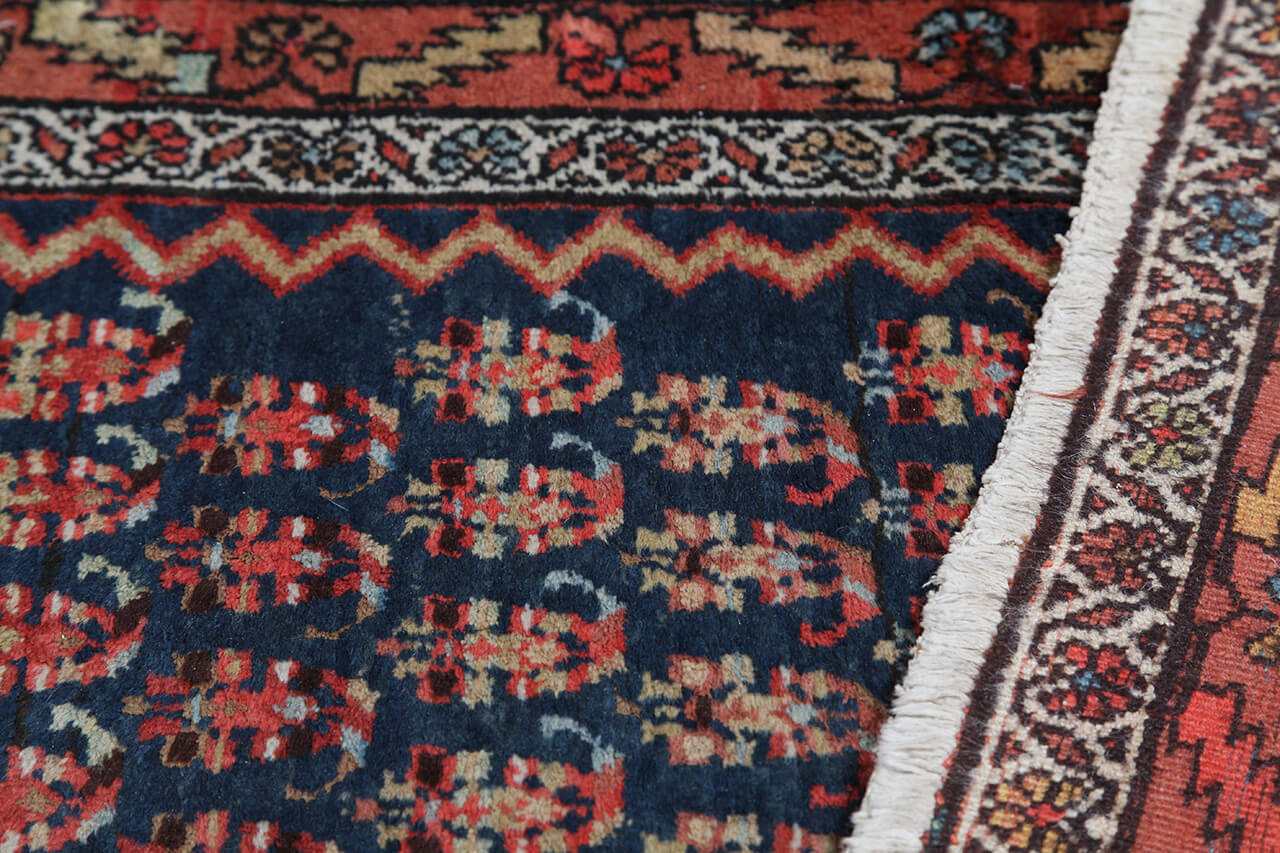 Authentic Antique Persian Malayer Rug | Hand-Knotted 484x108cm