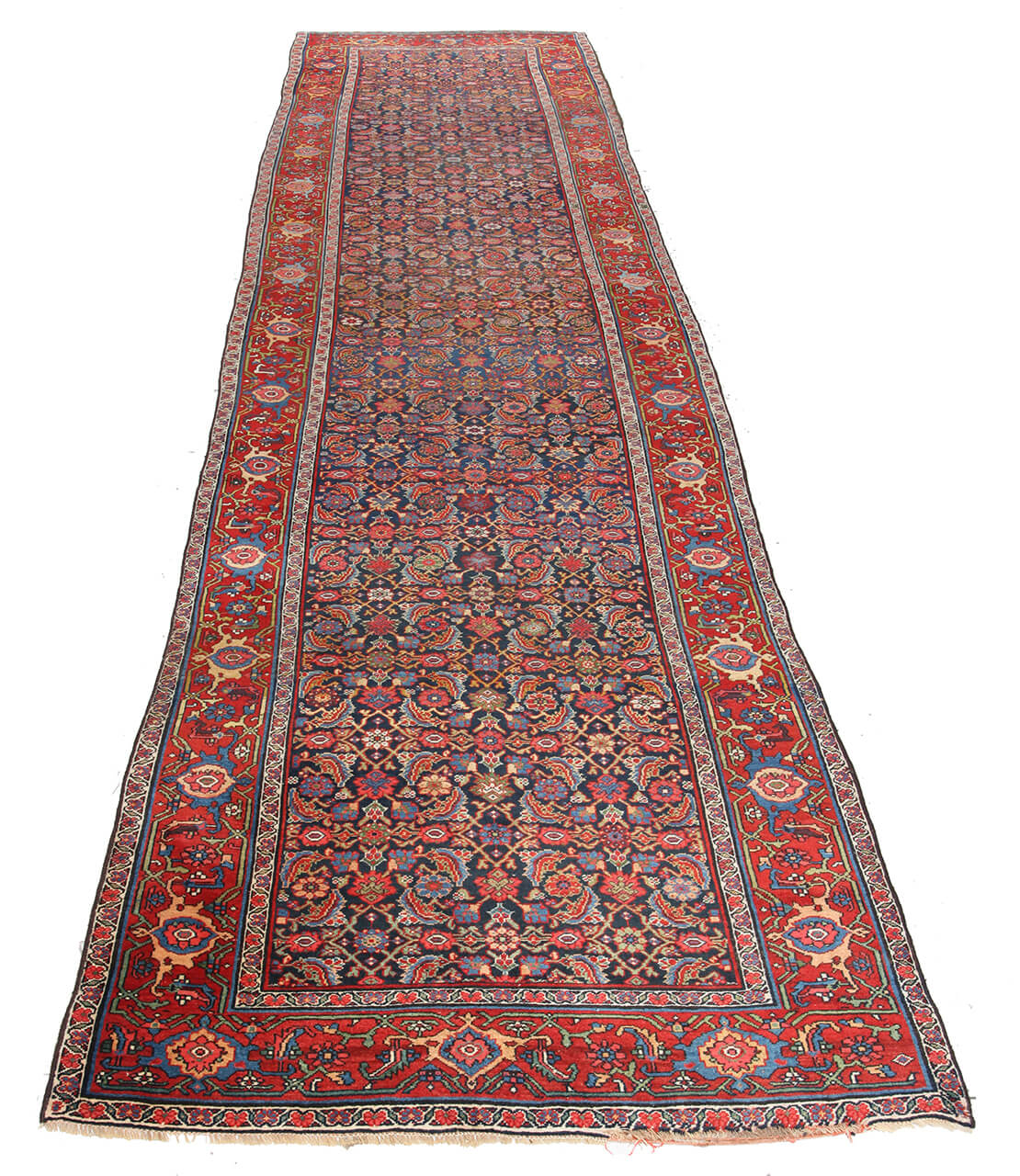 Authentic Antique Anatolian Rug | Hand-Knotted 638x138cm